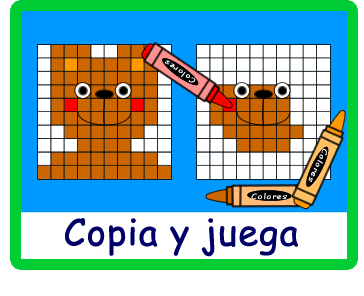 Copia y Juega - Varios - Juegos - Juegos educativos en español, JuegosArcoiris