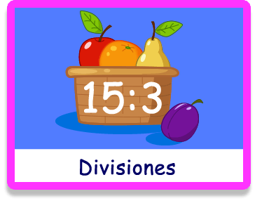 Las Divisiones - Números - Juegos - Juegos educativos en español, JuegosArcoiris