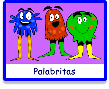 Palabritas - Letras - Juegos - Juegos educativos en español, JuegosArcoiris