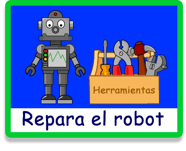 Repara el Robot - Varios - Juegos - Juegos educativos en español, JuegosArcoiris